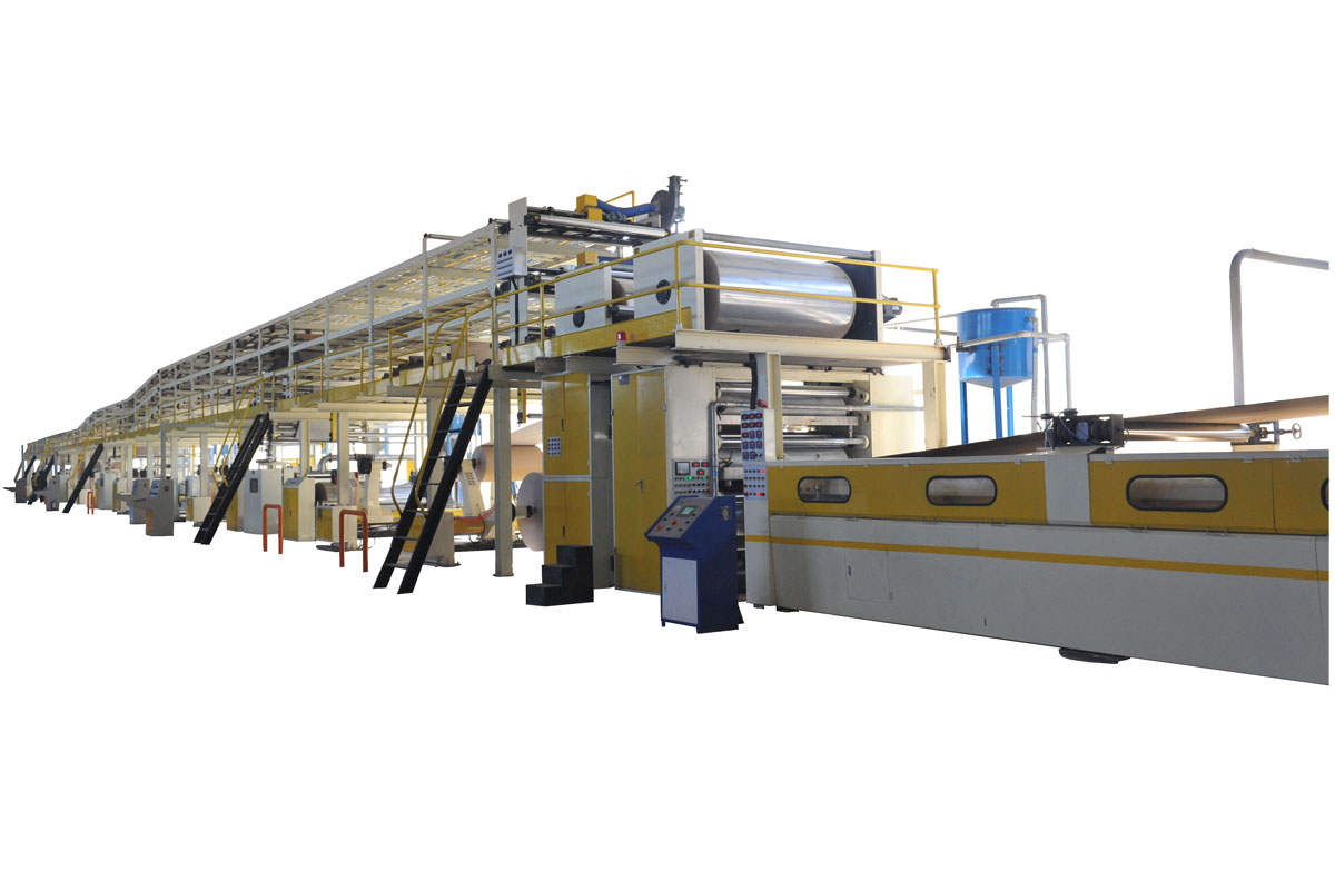 3/5/7 Layer Corrugated Paperboard Production Line