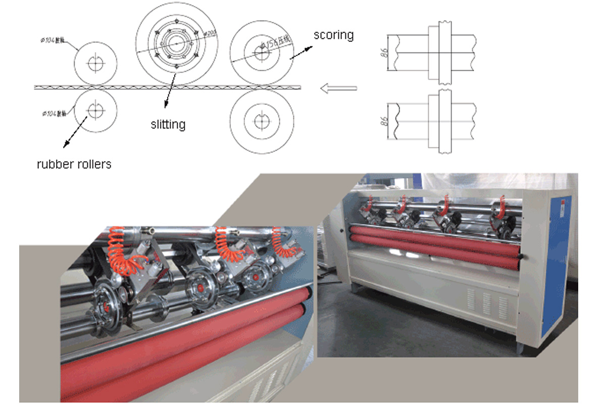 KLSC Thin Blade Slitting & Creasing Machine