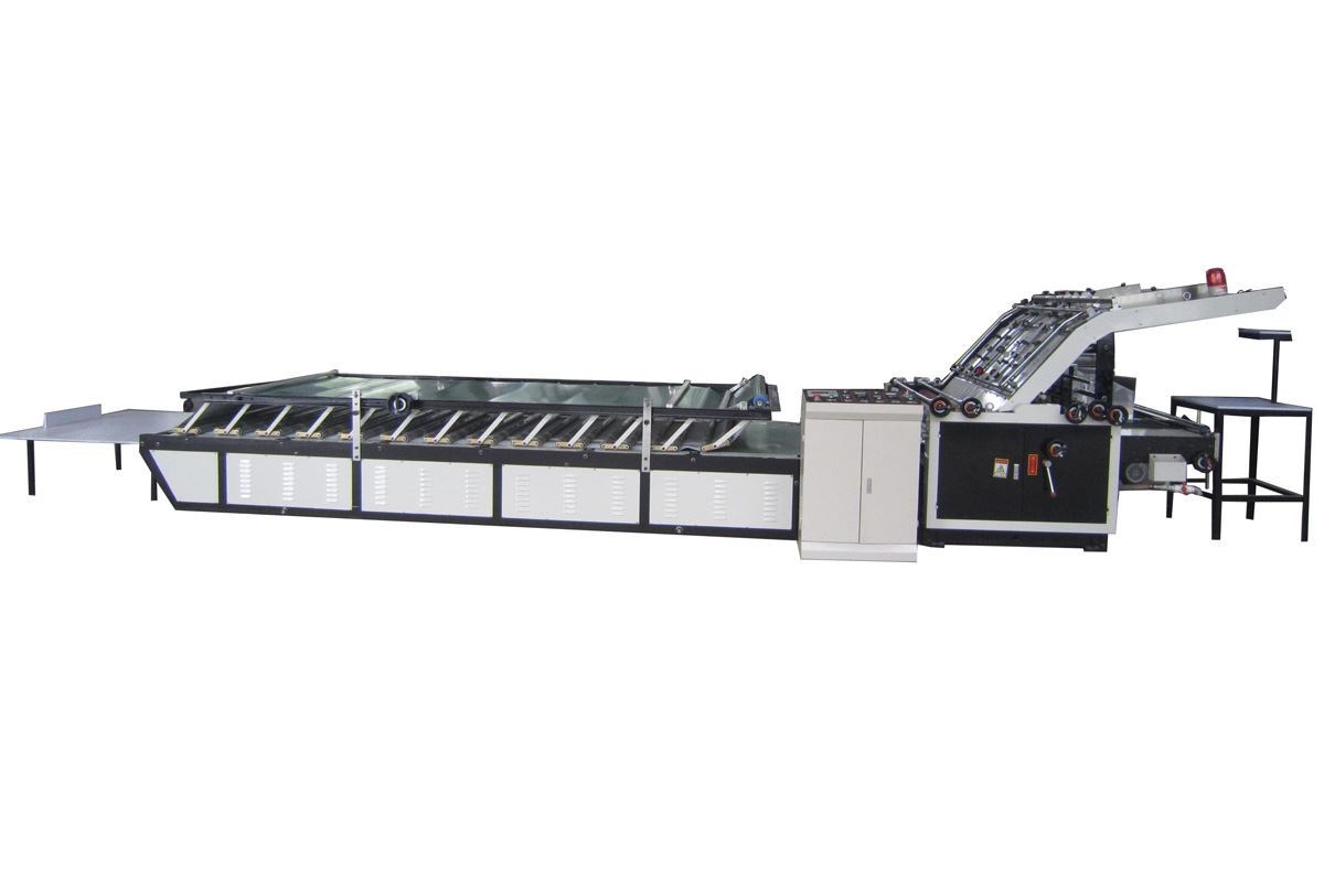 KLFM-1300/1450/1600 Semi-automatic Flute Laminating Machine