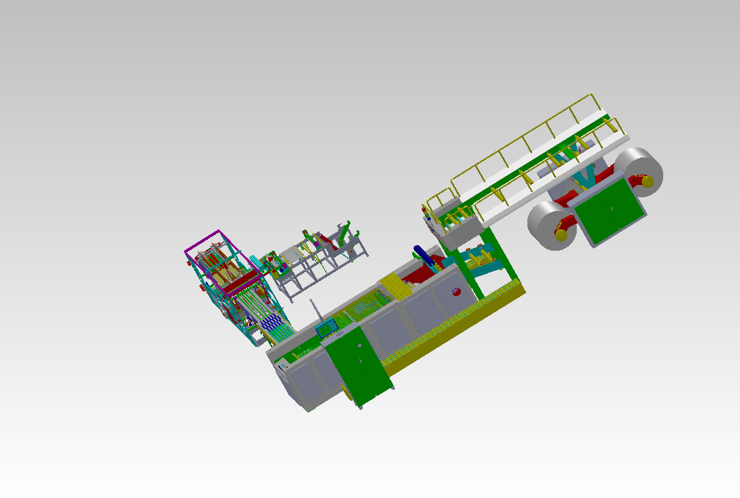 KSCPA4-2 Paper Sheeting & Wrapping Machine